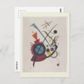Carte Postale Violett (1923) de Wassily Kandinsky, Art moderne (Devant / Derrière)