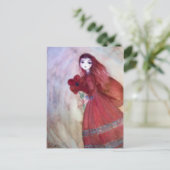 Carte Postale Violette (Debout devant)