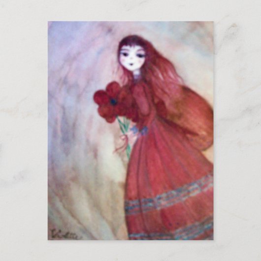 Carte Postale Violette (Devant)