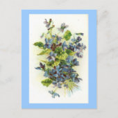 Carte Postale violettes (Devant)