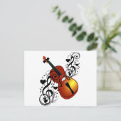 Carte Postale Violin, Lover at Heart_ (Debout devant)