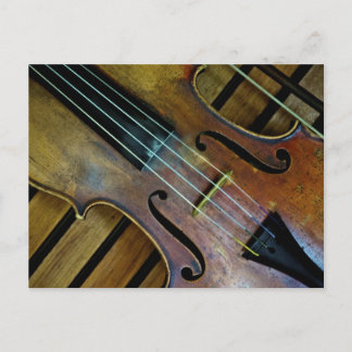 Carte Postale Violon