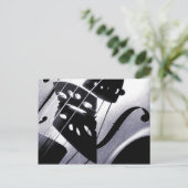 Carte postale Violon (Debout devant)