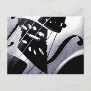 Carte postale Violon