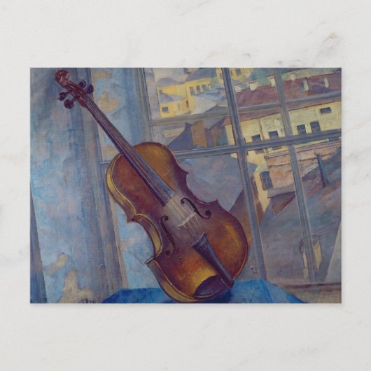 Carte Postale Violon, 1918 (Devant)