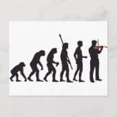 Carte Postale violon d'évolution (Devant)