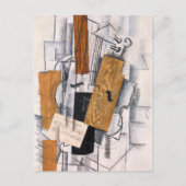 Carte Postale Violon et Partition | Georges Braque | (Devant)