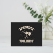 Carte Postale Violon - Fier Maman D'Un Violoniste (Debout devant)