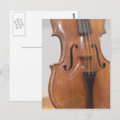 Carte Postale Violon II (Devant / Derrière)