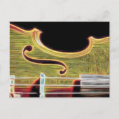 Carte Postale Violon, Viola, Cello ? (Devant)