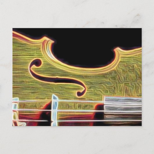 Carte Postale Violon, Viola, Cello ? (Devant)