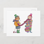 Carte Postale Violoncelle (Devant / Derrière)