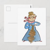 Carte Postale Violoncelle (Devant / Derrière)