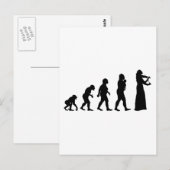 Carte Postale Violoniste (Devant / Derrière)