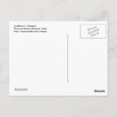 Carte Postale Violoniste (Dos)