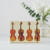 Carte Postale Violons (LtoR) : l'Alard d'Antonio Stradivariu (Debout devant)