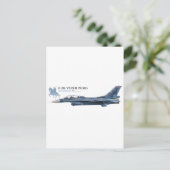 CARTE POSTALE VIPER F-2B ZÉRO (Debout devant)