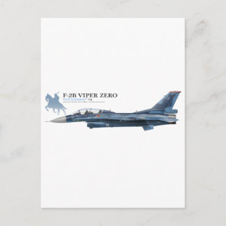 CARTE POSTALE VIPER F-2B ZÉRO