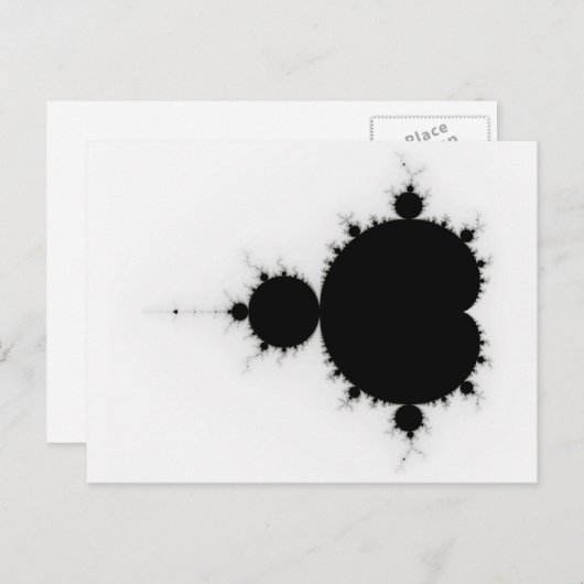 Carte Postale Viratarupa - Art fractal (Devant / Derrière)