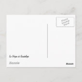 Carte Postale Virgen de Guadalupe (Dos)