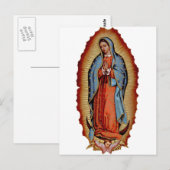 CARTE POSTALE VIRGEN DE GUADALUPE COLECTION (Devant / Derrière)