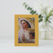 CARTE POSTALE VIRGEN DE LAS MERCEDES (Debout devant)