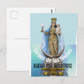 Carte Postale Virgen de las Nieves (Devant / Derrière)