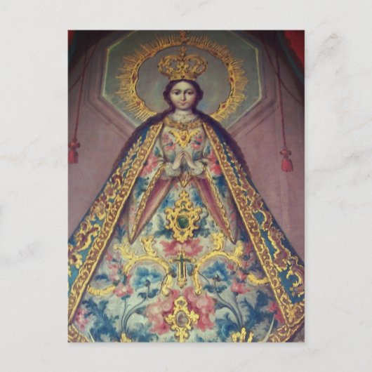 Carte Postale Virgen de Zapopan (Devant)