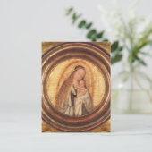 Carte Postale VIRGIN AVEC Parchemin D'ENFANT (Debout devant)