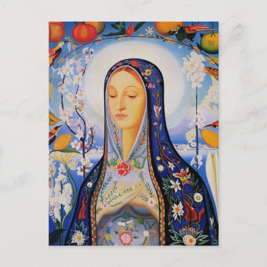 Carte Postale Virgin - Joseph Stella (Devant)