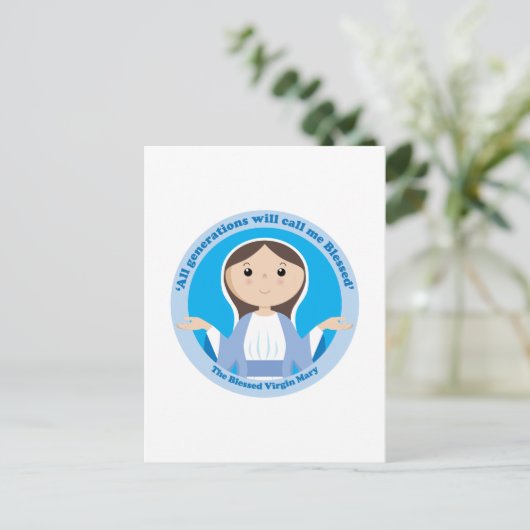 Carte Postale Virgin Mary (Debout devant)