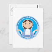 Carte Postale Virgin Mary (Devant / Derrière)