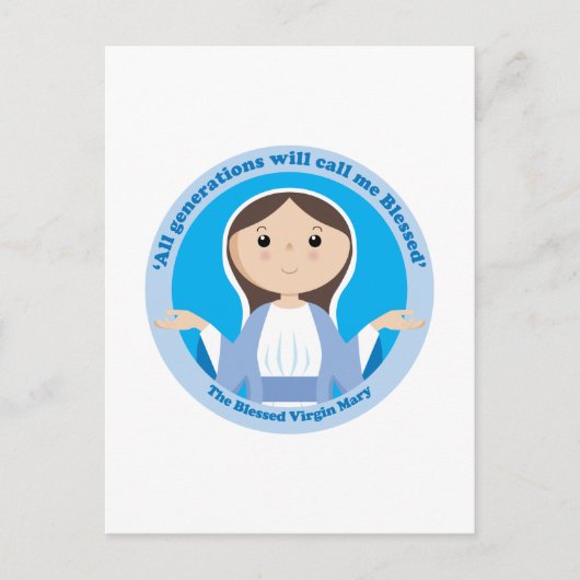 Carte Postale Virgin Mary (Devant)