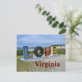 Carte Postale Virginia (Debout devant)