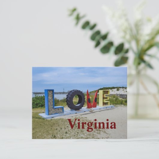 Carte Postale Virginia (Debout devant)