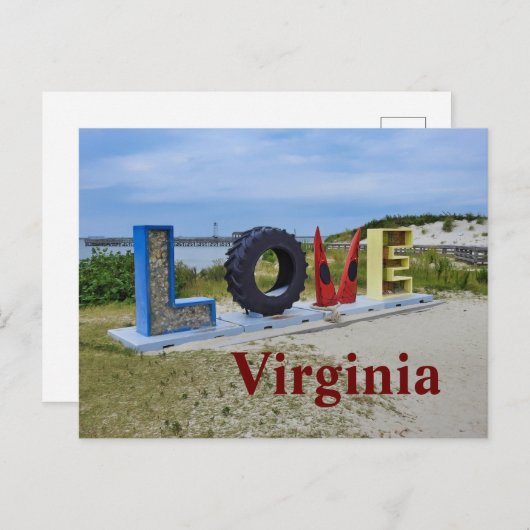 Carte Postale Virginia (Devant / Derrière)