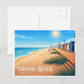 Carte Postale Virginia Beach (Devant / Derrière)