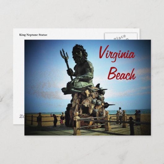 Carte postale Virginia Beach (Devant / Derrière)