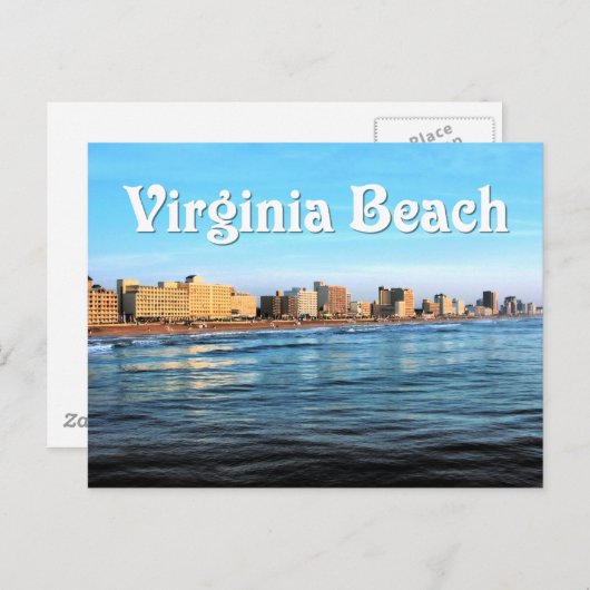 Carte postale Virginia Beach (Devant / Derrière)