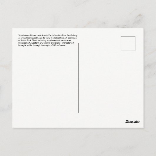 Carte Postale Virginia Beach (Dos)