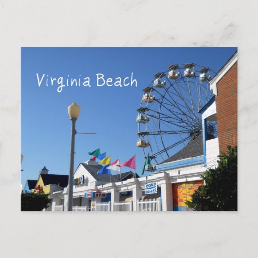 Carte Postale Virginia Beach Amusement Park (Devant)