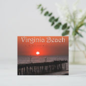 Carte Postale Virginia Beach Postcard (Debout devant)