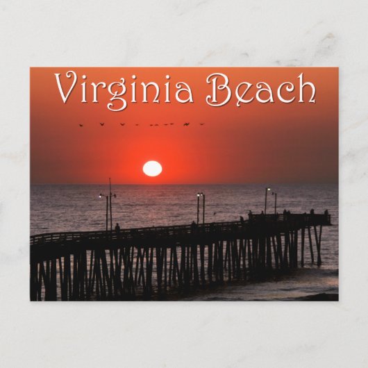 Carte Postale Virginia Beach Postcard (Devant)