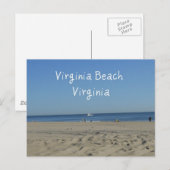 Carte Postale Virginia Beach, Virginia (Devant / Derrière)