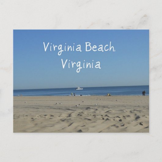 Carte Postale Virginia Beach, Virginia (Devant)