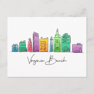 Carte Postale Virginia Beach VIRGINIE
