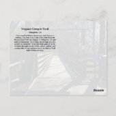 Carte Postale Virginia Creeper Trail (Dos)