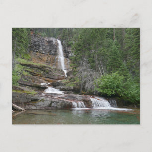 Carte Postale Virginia Falls II at Glacier National Park