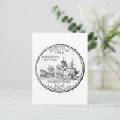 Carte Postale Virginia State Quarter (Debout devant)