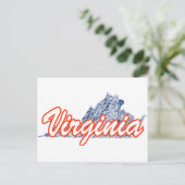 Carte Postale Virginie (Debout devant)
